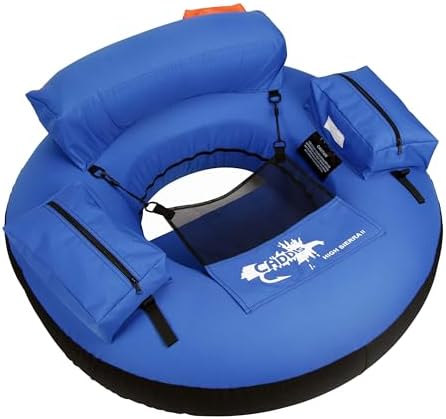 High Sierra II Inflatable Float Tube for Fishing and Angling by Caddis Sports by CADDIS