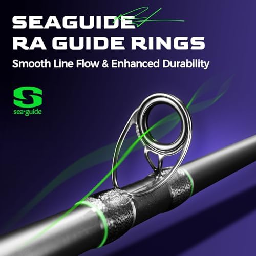 HANDING M1 Pike Heavy Casting Rod 2-Piece Musky Rod Swimbait Rod - Image 6