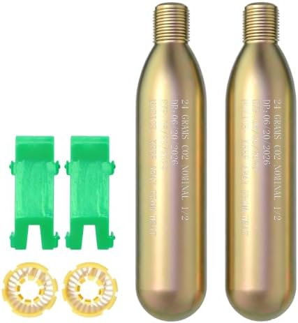 24g CO2 Cartridge for Life Vest,Accessory for C02 PFD Rearming Kit by Unknown