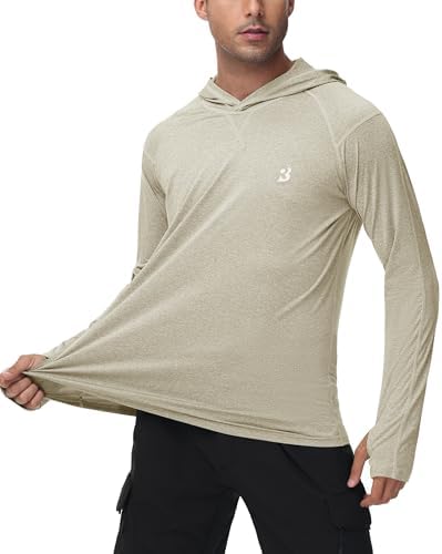 Roadbox Men's UPF 50+ Fishing Shirts, Long Sleeve UV Sun Protection Hoodie - Image 2