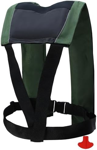 Inflatable Life Jackets for Adults Automatic Life Vests PFD Low Profile Load Capacity Up to 330lbs - Image 3