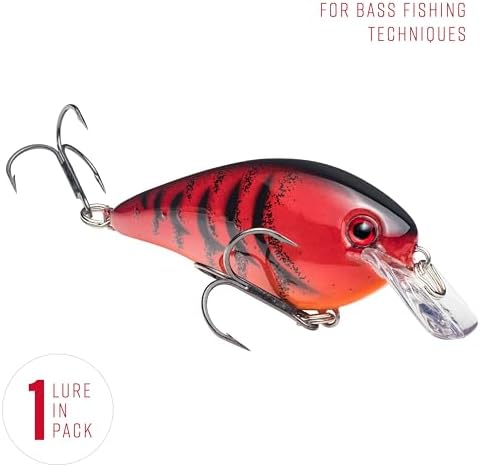 Strike King KVD 1.5 Hard Knock Fishing Lure, 3/8 oz, 3D Lifelike Eyes - Image 3