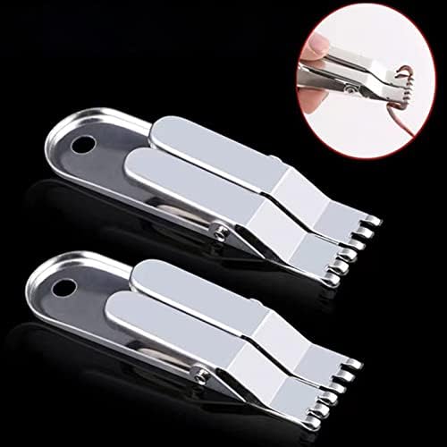Earthworms Baiting Device Earthworms Clip Hook Fast-Baiting Multifunction Live Stainless Steel Fishing Equipment - Image 7