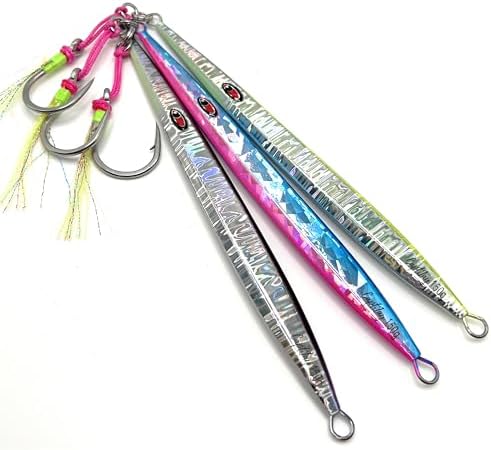 Saltwater Jigs Speed Jigging Pitching Lures Vertical Jigging Artificial Lures by CaptJayFishing