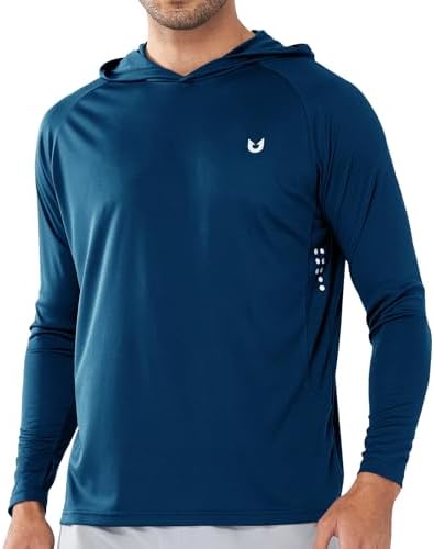 NORTHYARD Men's Sun Hoodie Long Sleeve Fishing Shirts UPF 50+ Rash Guard by NORTHYARD