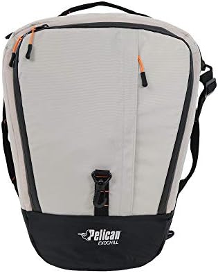 Pelican ExoChill - Soft Cooler Bag - Fit in Most Tank Wells - Removable Shoulder Strap and Handles On Each Side - More Storage Compartement - Black/Grey - Image 2