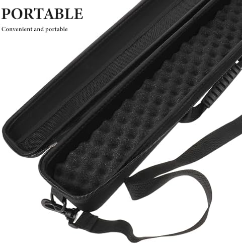 Veemoon Hard Shell Fishing Rod Case, Molded EVA Organizer Bag for Travel - Image 3