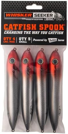 Rattling Catfish Spook Float Pack - Small/Medium/Large - Multi Color Options by Whisker+Seeker