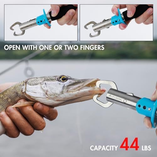 FLISSA Fishing Pliers, Fish Gripper, 2PCS Fishing Tool Kit - Image 5