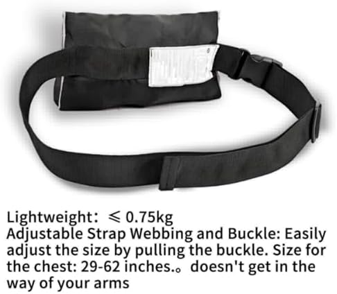 Manual Inflatable Life Jacket,Preserver PFD for Adults,Life Vest for Adults,Supports Weight up to 330 pounds - Image 6