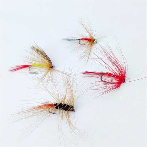 Fly Fishing Lures 24Pcs/Box Fishing Fly Set Box Dry Wet Nymph Streamers Assortment Salterwater Lure for Bass Trout Salmon - Image 6