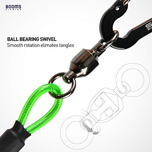 Booms Fishing T02 Fishing Pole Tether, Kayak Paddle Leash, Paddle Board Fishing Accessories, Heavy Duty Fishing Lanyard for Fishing Tools/Rods/Paddles - Image 4