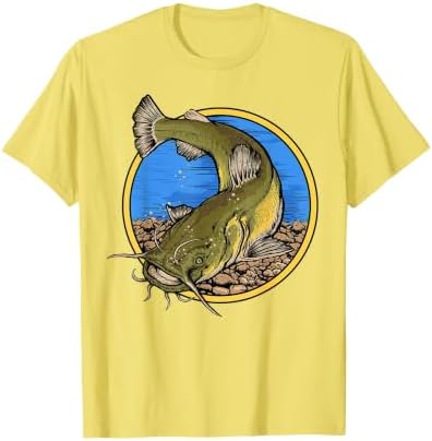 Flathead Catfish Fishing T-Shirt by Hunting+%26+Fishing+Merch