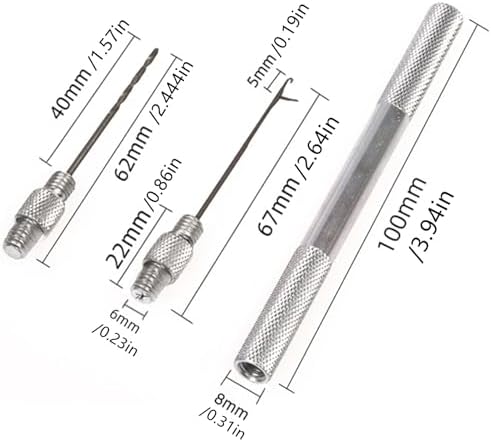 2 Pack Fishing Bait Needle for Bait Threading - Image 2