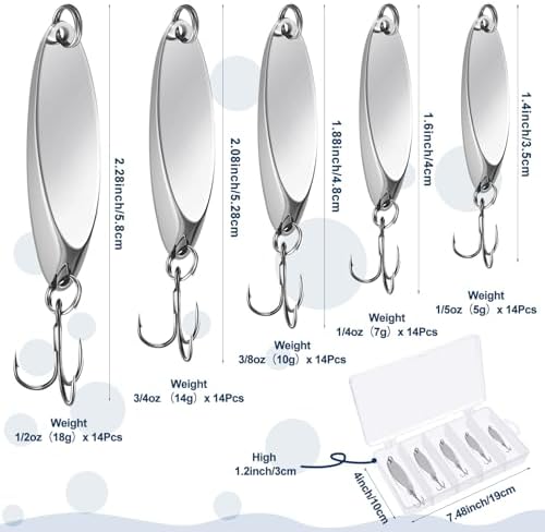 HESTYA Fishing Lures Spoons Saltwater - Image 2