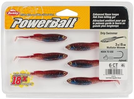 Berkley PowerBait Drip Swimmer Fishing Soft Bait - Image 4