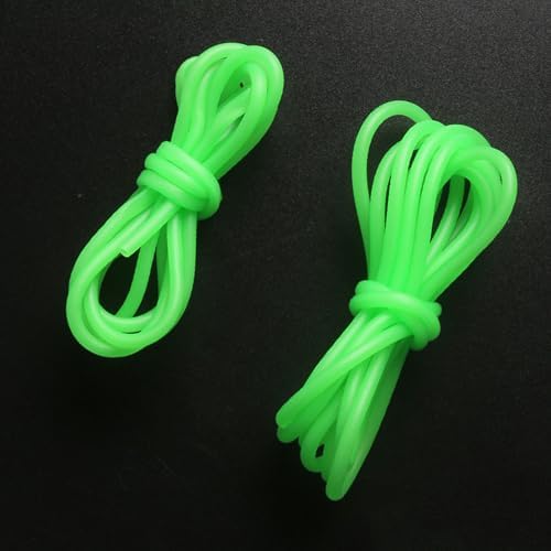Luminous Tube 0.8/1/1.2/1.5/1.8/2mm Fishing Hook Line Tubing Silicone Glow Pipe Glow Tube Sleeves Glow in Dark Tubing - Image 3
