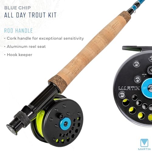 Martin Fly Reel and Fishing Rod Combo Kit - Image 4