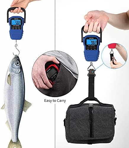 HEETA Fish Scale Digital Fishing Luggage Weight Scale with Measuring Tape - Image 5
