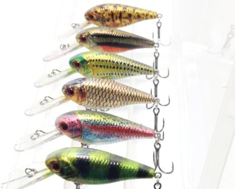 Minnow Crankbait for Bass Fishing Bass Lure Jerkbait Fishing Lures and Tackle Box - Image 2