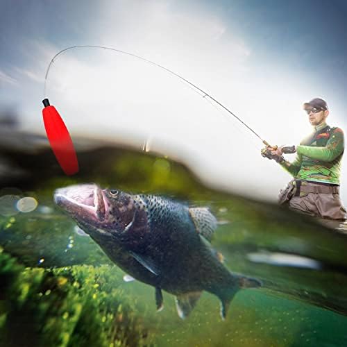 Peg Floats for Catfish Crappie,Foam Cigar Slip Fishing Corks Bobbers for Santee Rig - Image 6
