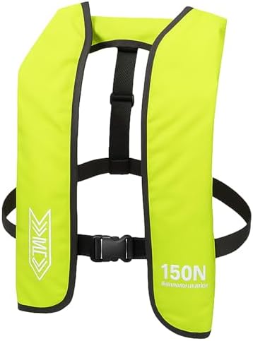 Inflatable-Life-Jacket| Lightweight Life-Vest for Adults| Automatic Inflatable-PFD| Supports up to 300 lbs by samilalago