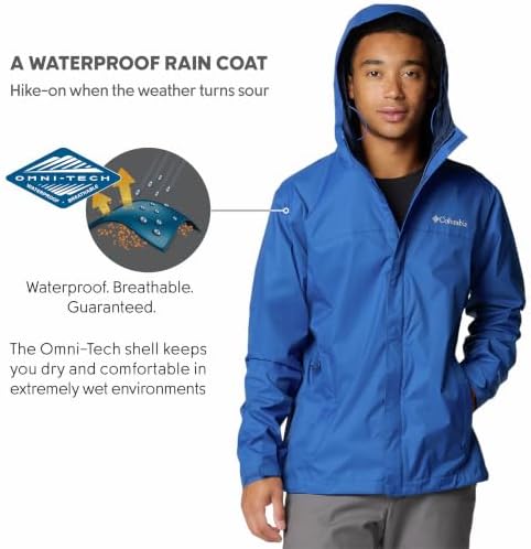 Columbia Men's Watertight II Rain Jacket - Image 3