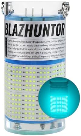 Rechargeable Underwater Fishing Light, 40W-160W, 4 Colors by Unknown