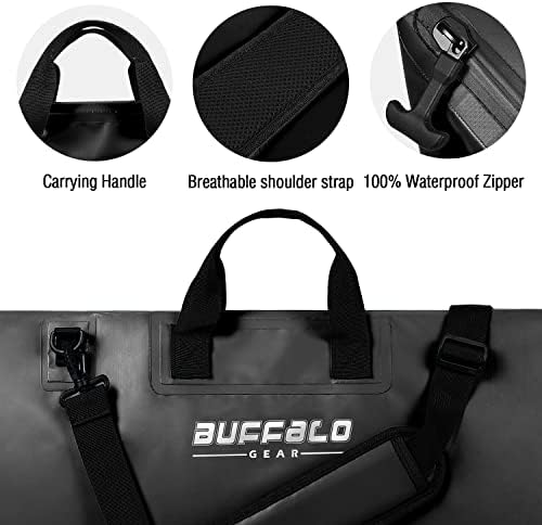 Buffalo Gear Fish Tournament Weigh in Bag for Bass Fishing, Heavy Duty Fish Bag for Caught Fish Waterproof,Leakproof,Puncture Resistant - Image 3