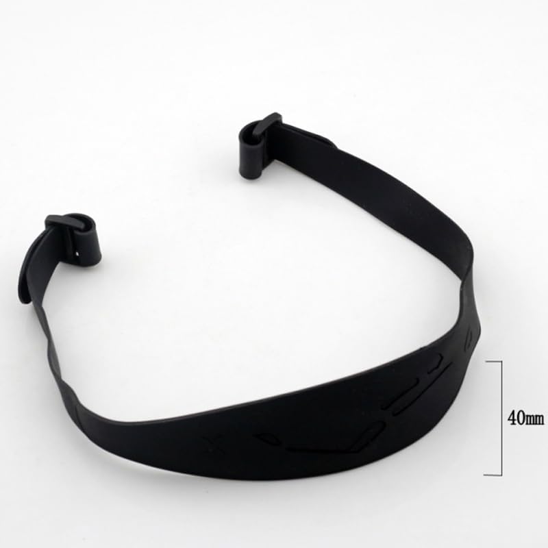 Headlamp Straps Replacement Non Slip Rubber Elastic Diving Headlamps Band Holder Hard Hat Strap for Scuba Headlamp Head Lights Head Lamp Underwater Flashlight Diving Light Helmet LED Headlight - Image 4
