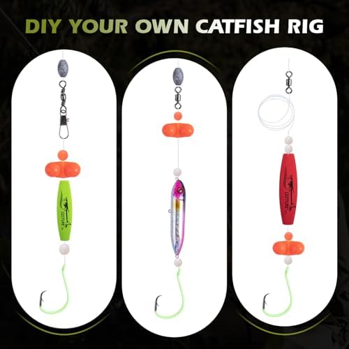 Goture Catfish Rig Making Kit,274pcs/300pcs Catfishing Tackle - Image 6