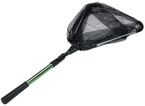 RESTCLOUD Fishing Landing Net with Telescoping Pole Handle, Fishing net Freshwater for Kids Men Women, Extend to 40-63 Inches - Image 3