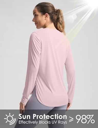 G Gradual Women's Sun Shirts UPF 50+ Long Sleeve Workout Hiking Tops - Image 4