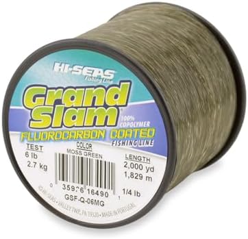 HI-SEAS Grand Slam Fluorocarbon Coated Fishing Line by Hi-Seas