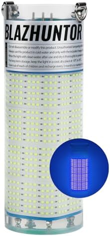 Rechargeable Underwater Fishing Light, 40W-160W, 4 Colors by Unknown