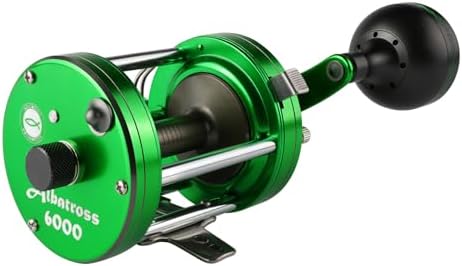 ANCIENT MARINER Albatross 6000 Catfish Reels, Conventional Round Baitcasting Reel by AncientMarinerFishing