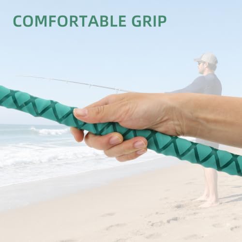 4-Piece Surf Fishing Rod,9-15 FT Saltwater Surf Spinning Fishing Rod - Image 7