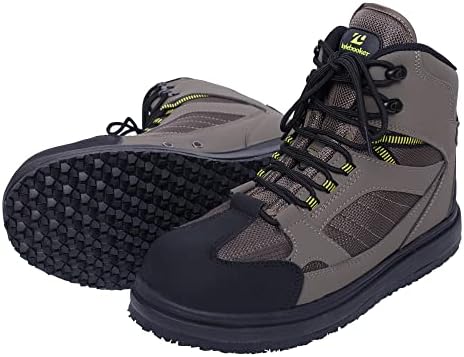 Kylebooker Men's Fishing Wading Boots Lightweight Anti-Slip Waders Shoes for Fly Fishing by Kylebooker