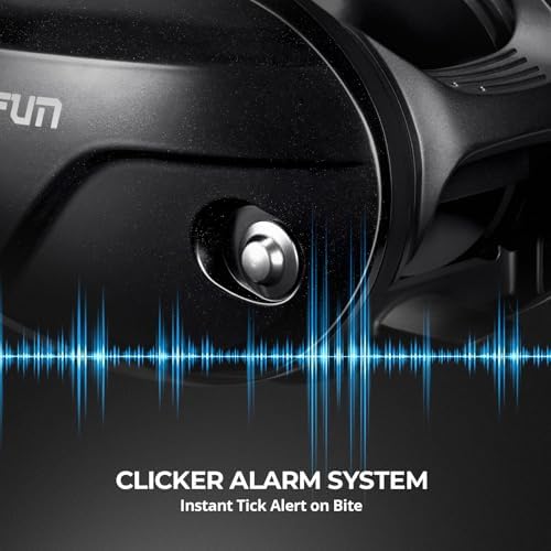 Piscifun Alinox 400 Baitcasting Reel, 38LB Drag, Aluminum Frame - Image 5