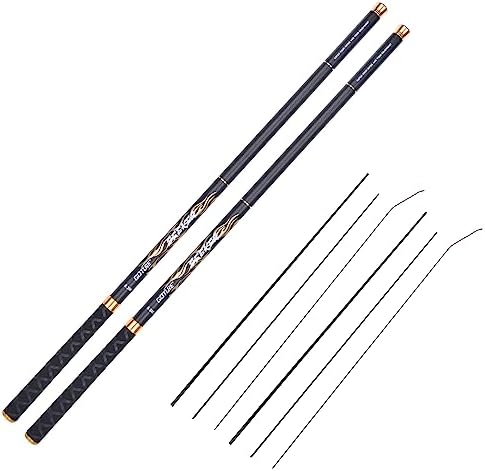 Goture Telescopic Tenkara Fishing RodPortable Hand Fishing Poles 12-24Ft by Goture