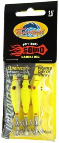 Tsunami Soft Body Squid Jig Sabiki Rigs by Tsunami