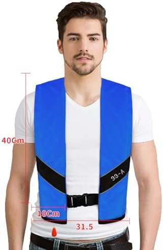 Automatic Inflatable Life Jacket|Life Vest for Adults|PFD Low Profile|Supports up to 330 lbs - Image 2