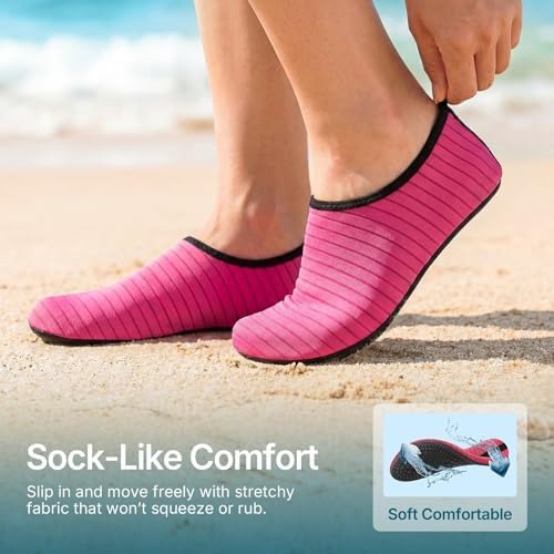 Water Shoes for Women Men Quick-Dry Aqua Socks Swim Beach Outfits Barefoot - Image 4