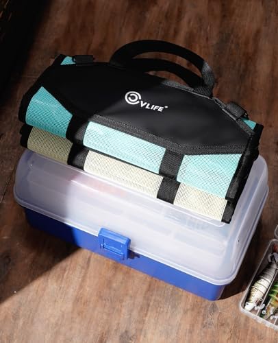 CVLIFE 6-Pocket PVC Mesh Fishing Lure Bag, Tackle Storage Organizer - Image 6