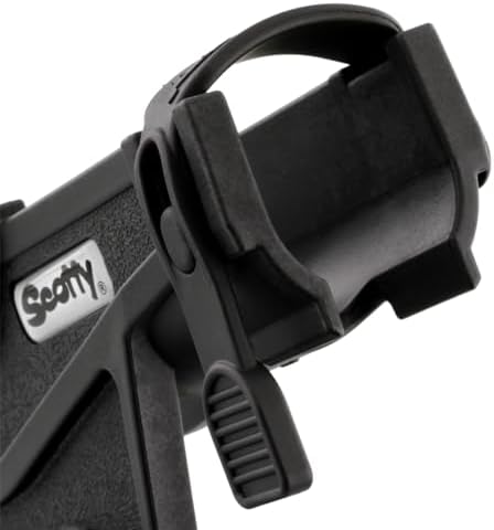 Scotty 0280-BK Rod Holder, Baicaster/Spinning, black W/0241 Side/Deck Mount - Image 4