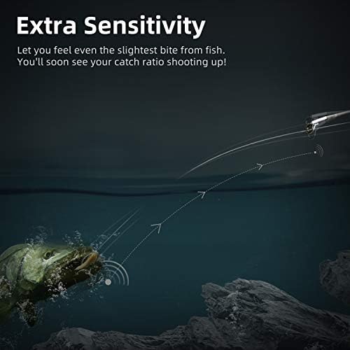 RUNCL Fluorocarbon Fishing Line, PowerFluoro Clear Ice Fishing Leader Line - Virtually Invisible, Faster Sinking, Extra Sensitivity, 300/500/1000yds, 5-32lb Break Strength, Fishing Gifts - Image 5