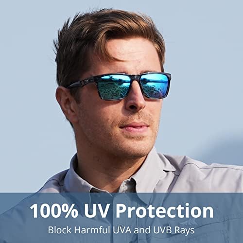 KastKing FlatRock Polarized Sport Sunglasses for Men & Women, UV Protection - Image 5