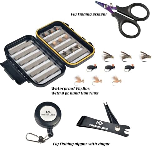 Stealth Fly Fishing Rod Combo Starter Kit - Image 5