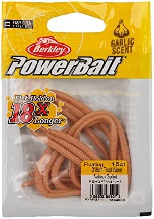 Berkley PowerBait Power Floating Trout Worm Fishing Soft Bait - Image 4