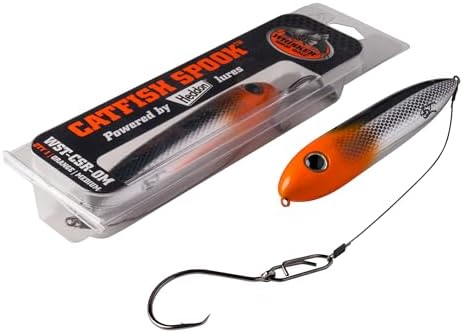 Rattling Catfish Spook Float Rig - 1 Pack by Whisker+Seeker